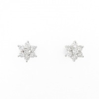 PT ダイヤモンド ピアス 0.30CT
