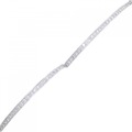 K18WG ダイヤモンド ブレスレット 1.00CT