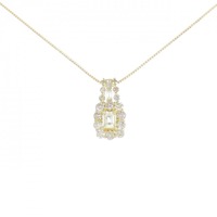 【新品】K18YG ダイヤモンド ネックレス 0.65CT