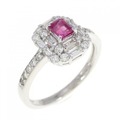 PT レッドベリル リング 0.225CT