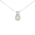 【新品】PT ダイヤモンド ネックレス 0.70CT