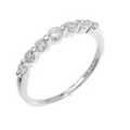 K18WG ダイヤモンド リング 0.20CT