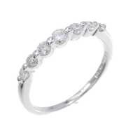 K18WG ダイヤモンド リング 0.20CT