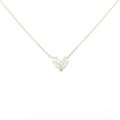 【リメイク】K18YG ダイヤモンド ネックレス 1.010CT M IF ハートシェイプ