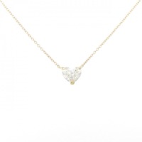【リメイク】K18YG ダイヤモンド ネックレス 1.010CT M IF ハートシェイプ