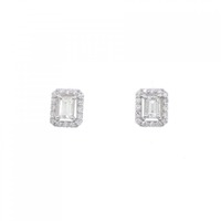 【新品】PT ダイヤモンド ピアス 0.44CT