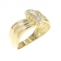 K18YG ダイヤモンド リング 0.05CT