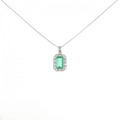 PT エメラルド ネックレス 0.50CT
