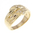 K18YG ダイヤモンド リング 0.05CT