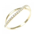 K18YG ダイヤモンド リング 0.18CT