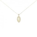 【新品】K18YG ダイヤモンド ネックレス 0.20CT