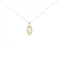 【新品】K18YG ダイヤモンド ネックレス 0.20CT
