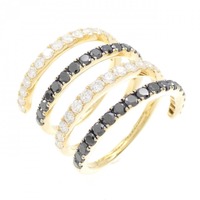 ミオ ハルタカ スパイラル(ストライプ) リング 1.07CT