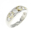PT/K18YG ダイヤモンド リング 1.00CT