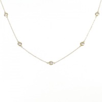 K18YG ダイヤモンド ネックレス 0.73CT