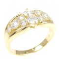 K18YG ダイヤモンド リング 1.00CT