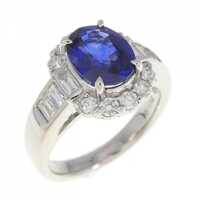 PT サファイヤ リング 2.15CT