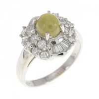 PT クリソベリルキャッツアイ リング 1.13CT