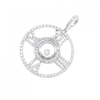 K18WG ダイヤモンド ペンダント 1.15CT
