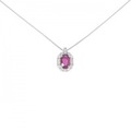 PT ルビー ネックレス 0.703CT