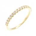【リメイク】K18YG ダイヤモンド リング 0.20CT