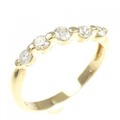 K18YG ダイヤモンド リング 0.30CT
