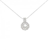 K18WG ダイヤモンド ネックレス 0.415CT