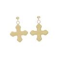 K18YG クロス ピアス
