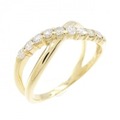 K18YG ダイヤモンド リング 0.30CT
