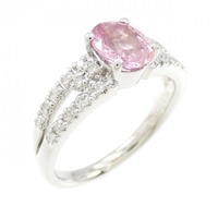 【新品】PT サファイヤ リング 1.00CT
