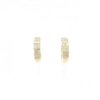 K18YG ダイヤモンド イヤリング 0.28CT