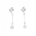 PT ダイヤモンド ピアス 0.53CT