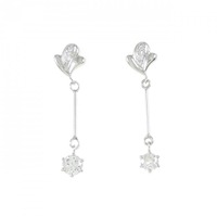PT ダイヤモンド ピアス 0.53CT