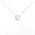 【新品】K18YG ダイヤモンド ネックレス 0.219CT G VS2 Good