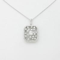 【リメイク】K18WG ダイヤモンドネックレス20％引き
