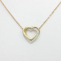 カルティエ トリニティハート ネックレス