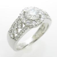 【リメイク】プラチナダイヤモンドリング 0．508ct・D・VVS2・EXCELLENT20％引き