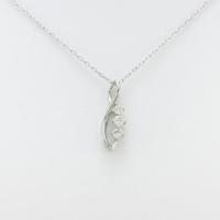 純PT／PT ダイヤモンドネックレス