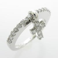 ポンテヴェキオ クロス ダイヤモンドリング20％引き