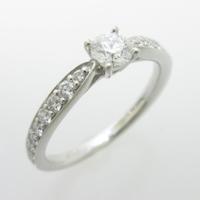 ティファニー ハーモニー リング 0．20ct・F・VVS1・3EXT