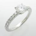 【リメイク】プラチナダイヤモンドリング 0．631ct・E・VS2・VERYGOOD