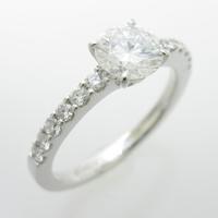 【リメイク】プラチナダイヤモンドリング 0．631ct・E・VS2・VERYGOOD