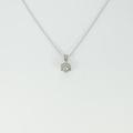 K18WG ダイヤモンドネックレス20％引き