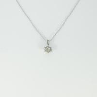 K18WG ダイヤモンドネックレス20％引き