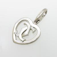 カルティエ 2Cハート チャーム