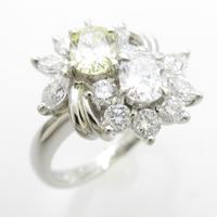 PT フラワー ダイヤモンドリング10％引き