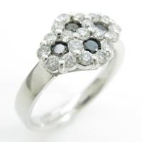 K18WG ダイヤモンドリング