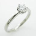 プラチナダイヤモンドリング 0．217ct・D・VS1・EXT・H＆C
