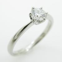 プラチナダイヤモンドリング 0．217ct・D・VS1・EXT・H＆C