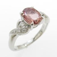 PT ピンクサファイヤリング